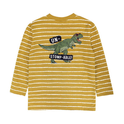 Boys Unstompable L/S Dino Shirt