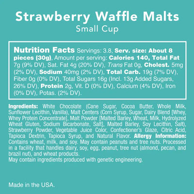 Candy Club Strawberry Waffle Malts