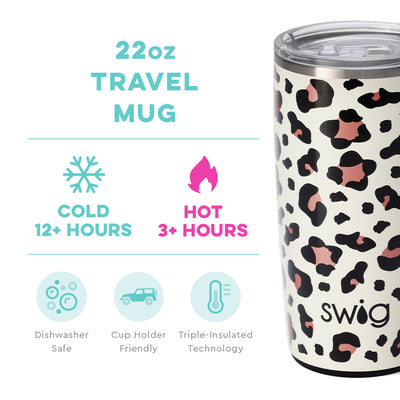 SWIG Luxy Leopard Travel Mug (22oz)