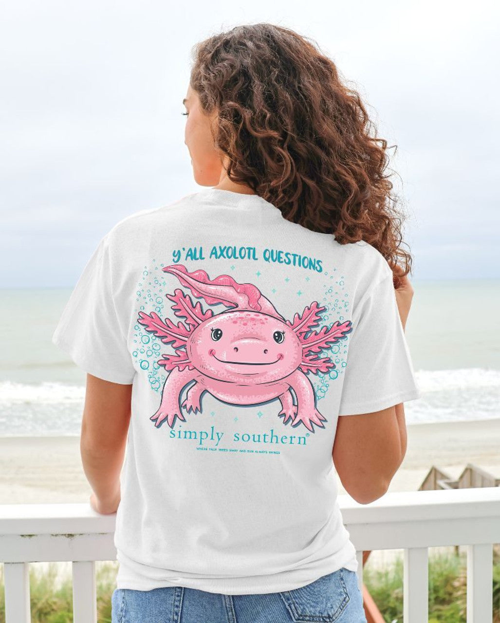 Simply Southern Axolotl Graphic Tee