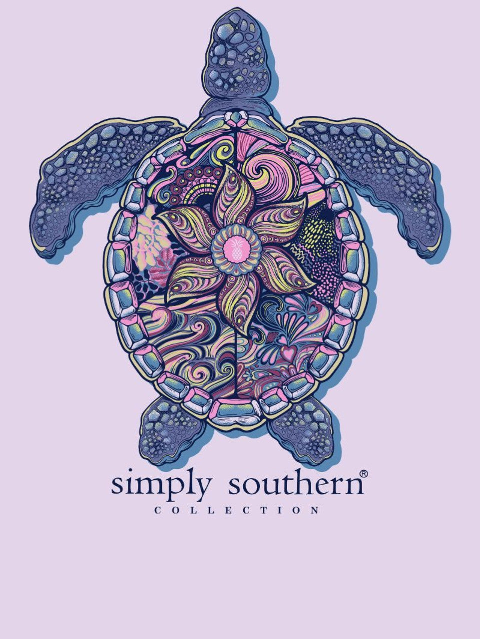 Simply Southern Mandala Turtle Graphic Tee