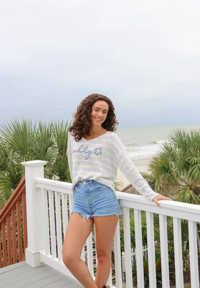 Simply Southern 'Salty' Lightweight Sweater