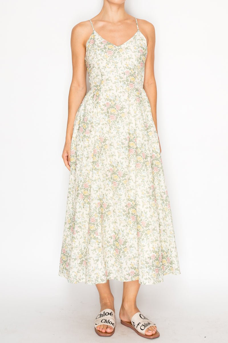 Sandstone Bloom Dress – Bray and Em Boutique