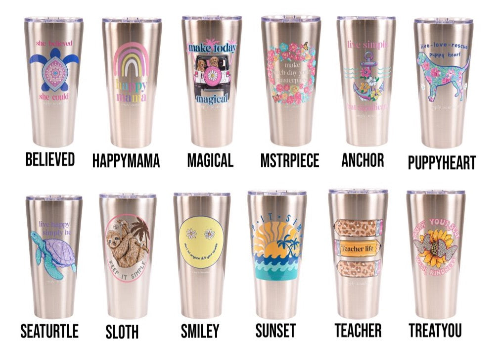 SIMPLY SOUTHERN TUMBLER -GRACE