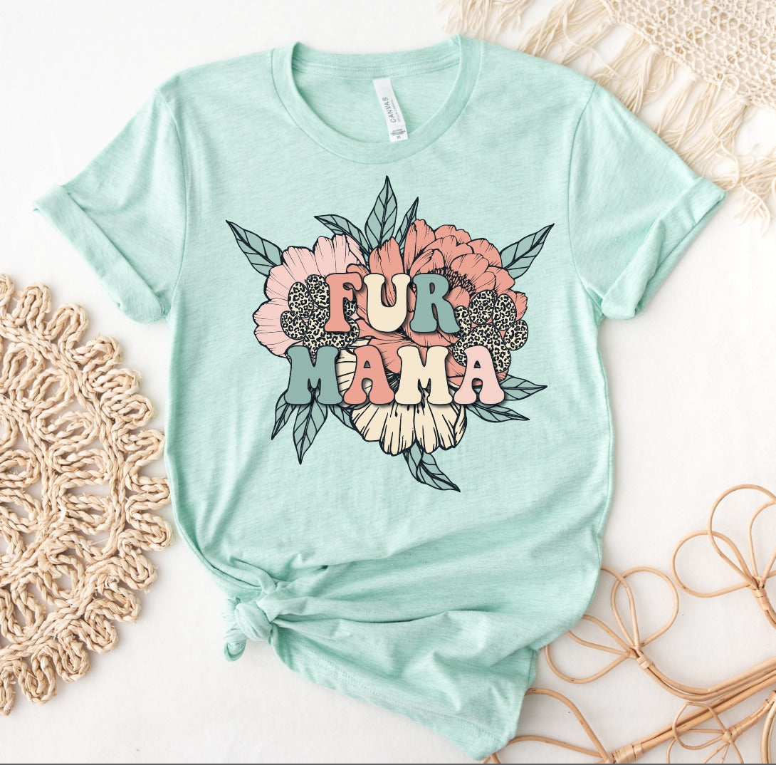 FINAL SALE: Fur Mama Graphic Tee