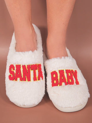 Simply Southern Santa Baby Slippers