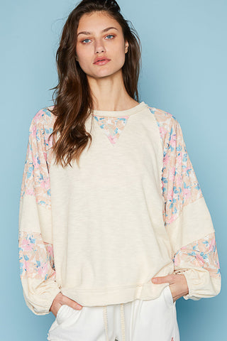 Chic Style Floral Top