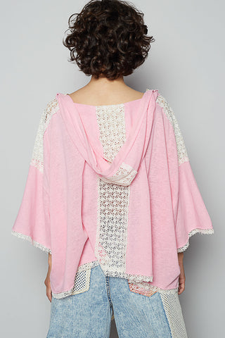 Peace Posh Hooded Top