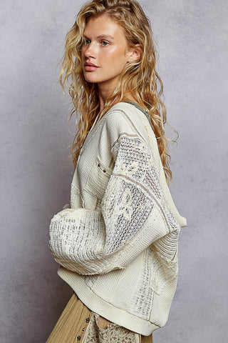 Daylight Glimmer Hooded Top