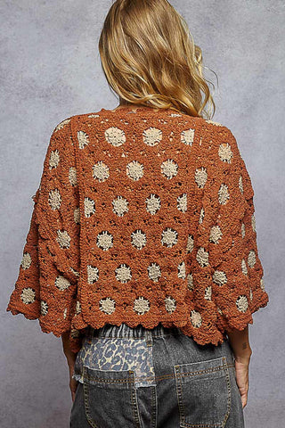 Prairie Sun Crochet Sweater