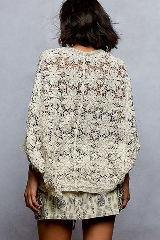 Laidback Charm Crochet Cardi