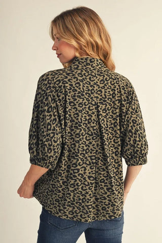 Wild About You Leopard Top