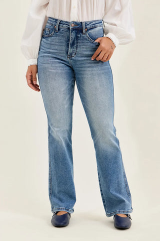 JUDY BLUE: Daisy Bootcut Multi Inseam Jean