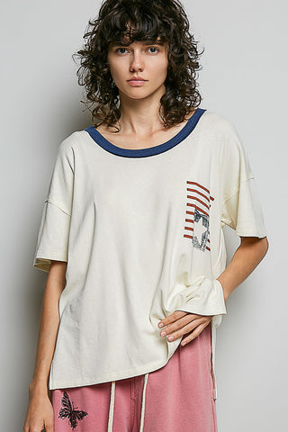 Stars & Stripes Lounge Tee
