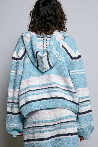 Cozy Haven Stripe Hoodie