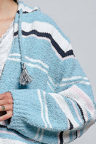 Cozy Haven Stripe Hoodie