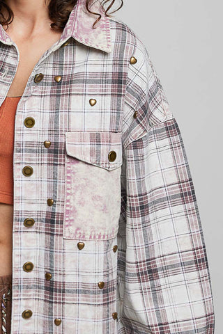 Vintage Heartbreaker Shacket