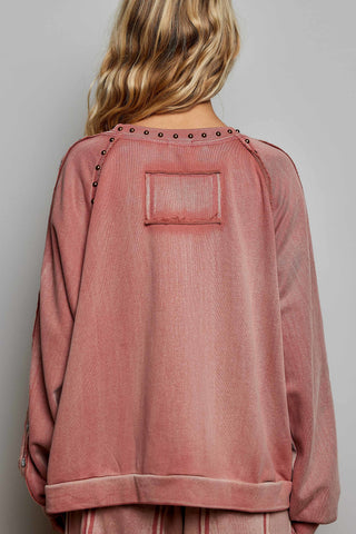 Vintage Stitch French Terry Top