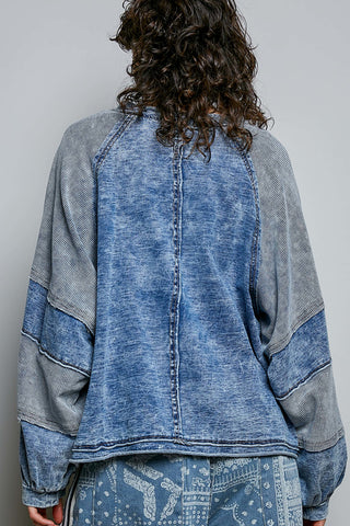 Vintage Cozy Patch Top