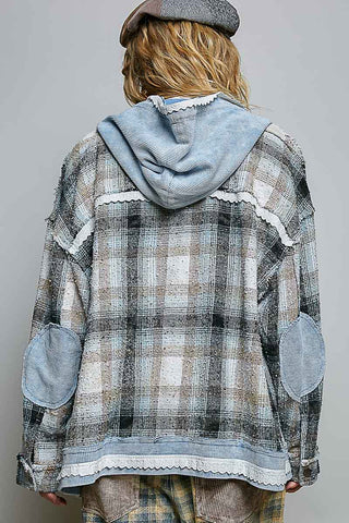 Vintage Plaid Patchwork Jacket