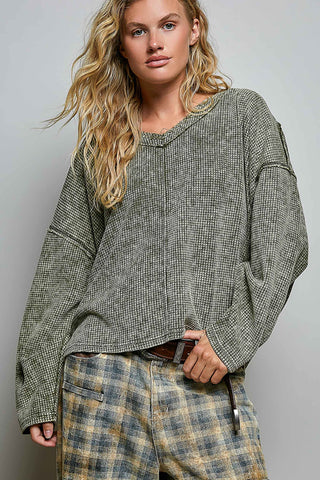 Waffle Knit Wonder Top
