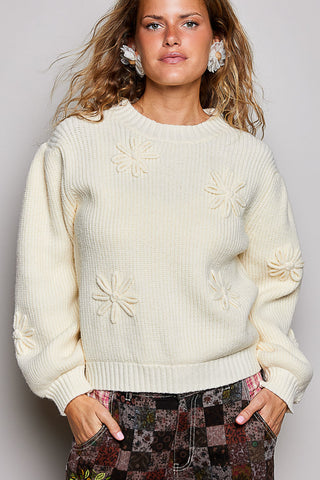 ARRAY - POL: Daisy Days Ahead Sweater
