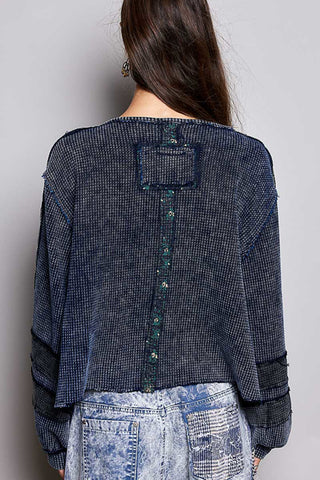 Free My Spirit Waffle Top