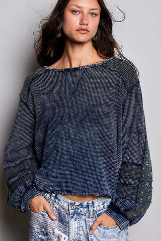 Free My Spirit Waffle Top