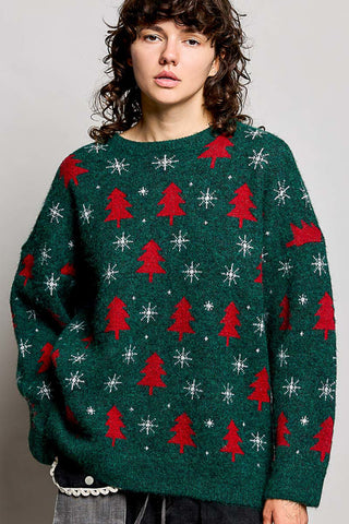 ARRAY - POL: Merry Little Trees Sweater