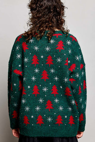 ARRAY - POL: Merry Little Trees Sweater