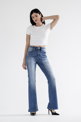 MICA: Collective Choice HR Relaxed Flare Jeans