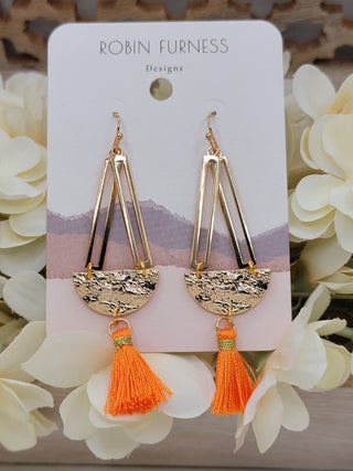 Weighted Tassel Earrings