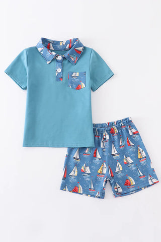 Sail Away Short Set