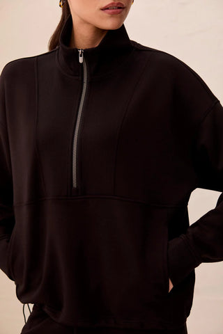 TRIBAL Techno Lux Funnel Neck Pullover