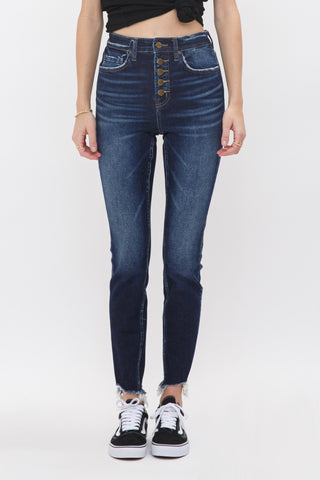 MICA: HR Let Loose Skinny Button Fly Jeans