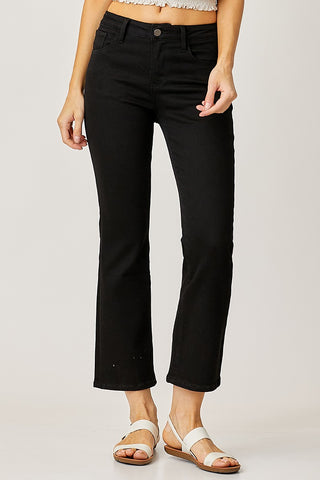 Risen MR Perfectly Clear Bootcut Ankle Jeans