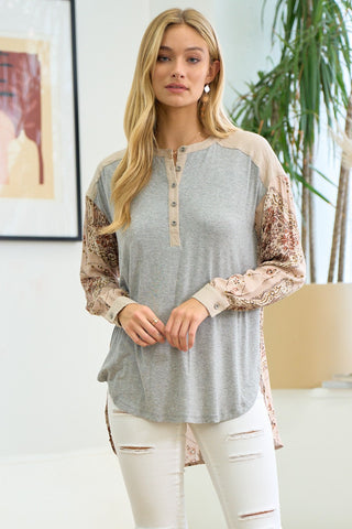 FINAL SALE: The Bella Drop Shoulder Tunic