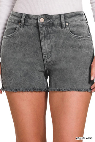 Your Favorite Frayed Hem Denim Shorts