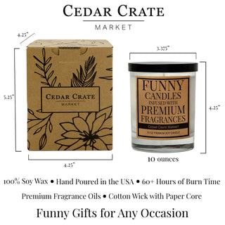 Funny Sayings Candles