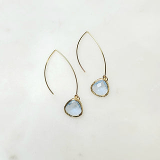 Gemstone Threader Earrings