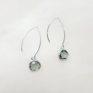 Gemstone Threader Earrings