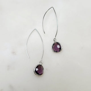 Gemstone Threader Earrings