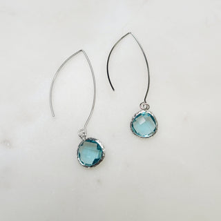 Gemstone Threader Earrings