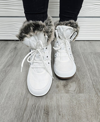 Snowflake Lace Up Boot