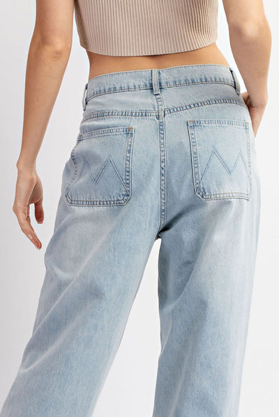 Break My Heart Denim Joggers