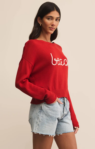 Z Supply Beach Boyfriend Sweater