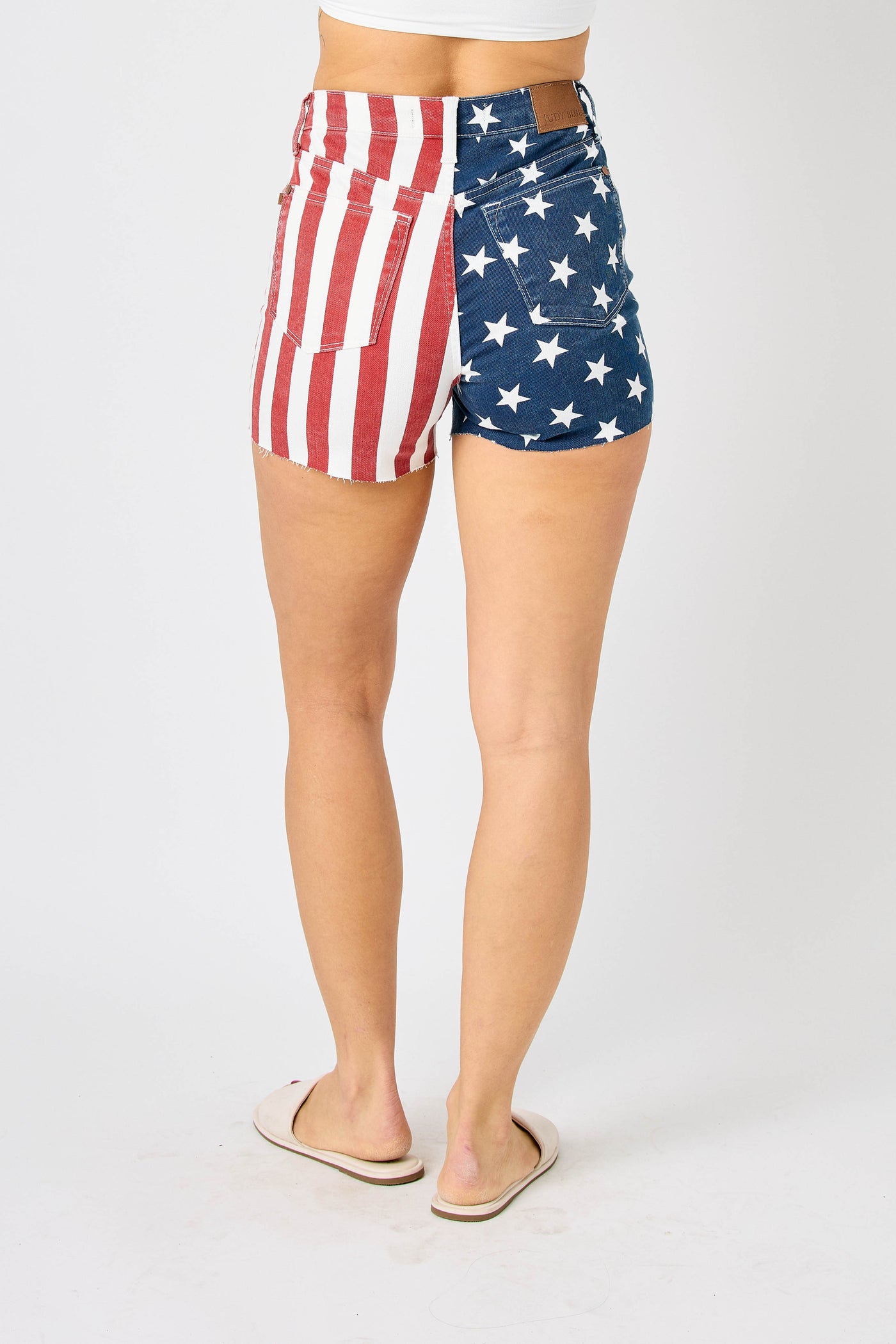 Judy Blue HW Be The Dream Patriotic Shorts