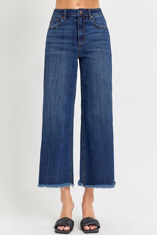 Risen Total Upgrade Wide Leg Crop Jeans