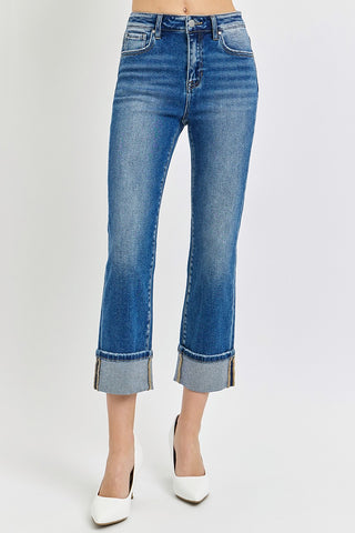 Risen HR Total Lover Cuffed Straight Jean