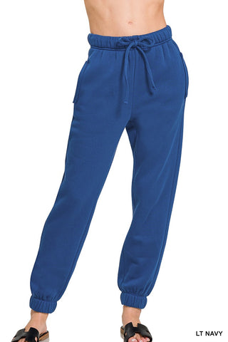 Unwinding Relaxation Drawstring Joggers